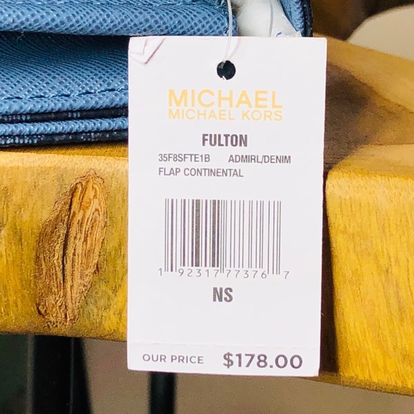 Michael Kors Fulton Flap Continental Wallet - Picture 8 of 8